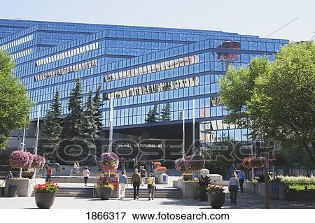 Modern City Hall, Calgary, Alberta, Canada View Large Photo Image Stock Photo - Modern City Hall, Calgary, Alberta, Canada. Fotosearch