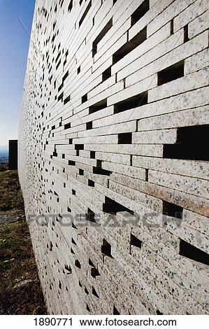 Stock Image - Modern Wall. Fotosearch