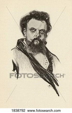 Modest Moussorgsky, 1839-1881. Russian Composer. Portrait By Chase Emerson. American Artist 1874-1922 View Large Photo Image Stock Image - Modest Moussorgsky, 1839-1881. Russian Composer. Portrait By Chase Emerson. American Artist 1874-1922. Fotosearch