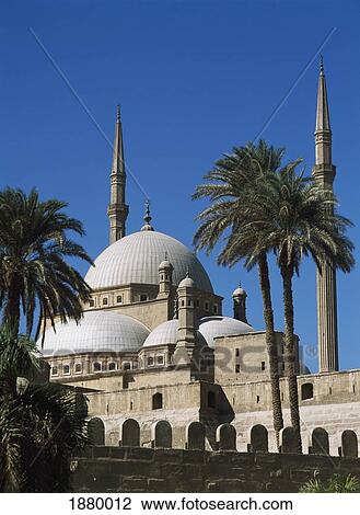 Stock Image - Mohammed Ali Mosque In Citadel Of Cairo. Fotosearch