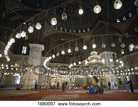 Stock Photo - Mohammed Ali Mosque In Citadel Of Cairo. Fotosearch