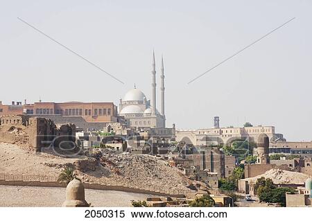 Mohammed Ali Mosque In The Citadel Of Cairo, Al Qahirah, Egypt View Large Photo Image Stock Photography - Mohammed Ali Mosque In The Citadel Of Cairo, Al Qahirah, Egypt. Fotosearch