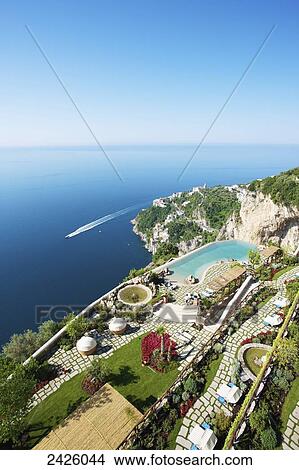 Picture - Monastero Santa Rosa Hotel and Spa, Amalfi coast; Italy. Fotosearch