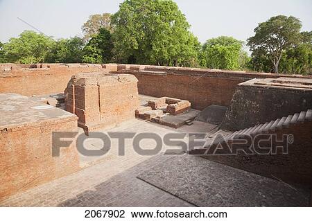 Monastery Site No. 1, Nalanda Mahavihara, Bihar, India View Large Photo Image Stock Image - Monastery Site No. 1, Nalanda Mahavihara, Bihar, India. Fotosearch