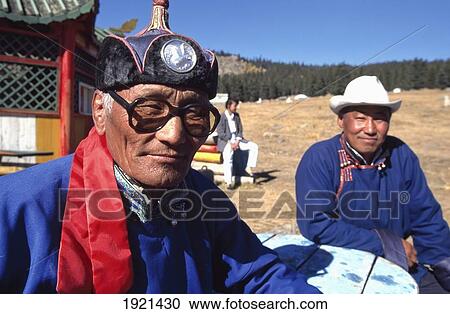 Stock Image - Monk In Monastery. Fotosearch