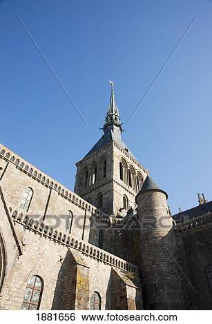 Mont Saint-Michel; Normandy, France View Large Photo Image Stock Photograph - Mont Saint-Michel; Normandy, France. Fotosearch