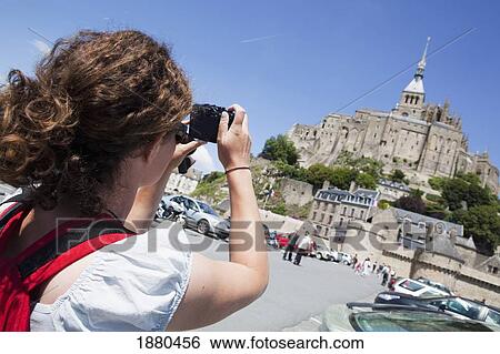 Mont Saint Michel View Large Photo Image Stock Photograph - Mont Saint Michel. Fotosearch