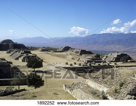 Stock Image - Monte Alban. Fotosearch