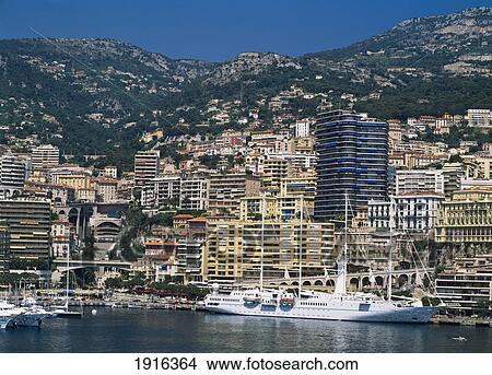 Picture - Monte Carlo Skyline. Fotosearch