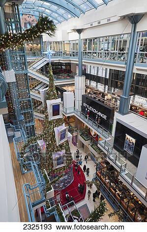 Stock Image - Montreal trust mall part of the underground city; Montreal quebec canada. Fotosearch