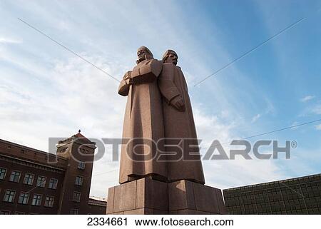 Stock Image - Monument In Riga; Latvia. Fotosearch