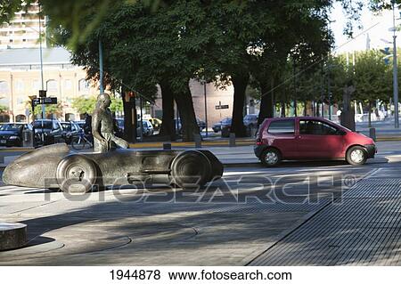 Monument to Argentinean driver Juan Manuel Fangio in Puerto Madero, Buenos Aires, Capital Federal, Argentina View Large Photo Image Stock Photo - Monument to Argentinean driver Juan Manuel Fangio in Puerto Madero, Buenos Aires, Capital Federal, Argentina. Fotosearch