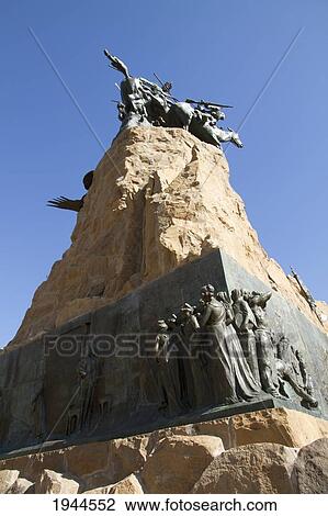 Monument to the Army of the Andes, created by Juan Manuel Ferrari, on the summit of Cerro de la Gloria, Mendoza, Argentina View Large Photo Image Stock Image - Monument to the Army of the Andes, created by Juan Manuel Ferrari, on the summit of Cerro de la Gloria, Mendoza, Argentina. Fotosearch