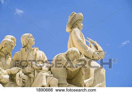 Monumento Dos Descombrimentos At Belem View Large Photo Image Stock Photograph - Monumento Dos Descombrimentos At Belem. Fotosearch