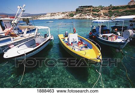 Moored Boats In Harbor View Large Photo Image Stock Image - Moored Boats In Harbor. Fotosearch