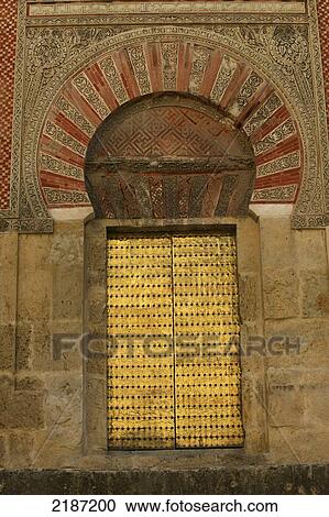 Moorish door to the Mezquita, Cordoba, Andalucia, Spain View Large Photo Image Stock Image - Moorish door to the Mezquita, Cordoba, Andalucia, Spain. Fotosearch