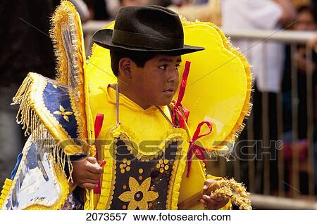 Morenada Dancer In The Procession Of The Carnaval De Oruro, Oruro, Bolivia View Large Photo Image Stock Photo - Morenada Dancer In The Procession Of The Carnaval De Oruro, Oruro, Bolivia. Fotosearch