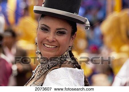Morenada Dancer In The Procession Of The Carnaval De Oruro, Oruro, Bolivia View Large Photo Image Stock Photo - Morenada Dancer In The Procession Of The Carnaval De Oruro, Oruro, Bolivia. Fotosearch