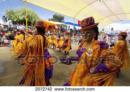 Morenada Dancers Wearing Masks In The Procession Of The Carnaval De Oruro, Oruro, Bolivia View Large Photo Image Stock Image - Morenada Dancers Wearing Masks In The Procession Of The Carnaval De Oruro, Oruro, Bolivia. Fotosearch
