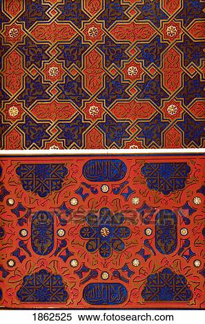 Moresque From The Alhambra No 4 Plate Xli Bis Bis From The Grammar Of Ornament By Owen Jones Published By Day & Son London 1865 View Large Photo Image Stock Photography - Moresque From The Alhambra No 4 Plate Xli Bis Bis From The Grammar Of Ornament By Owen Jones Published By Day & Son London 1865. Fotosearch