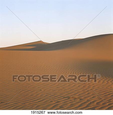 Stock Photo - Morning Desert Scene. Fotosearch