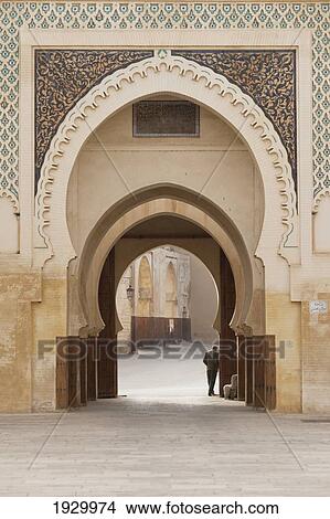 Picture - Morocco, Bab Segma Gate; Fez. Fotosearch