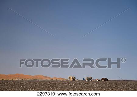 Morocco, Erg Chebbi area; Sahara Desert near Merzouga, Nomad herders camp View Large Photo Image Stock Image - Morocco, Erg Chebbi area; Sahara Desert near Merzouga, Nomad herders camp. Fotosearch