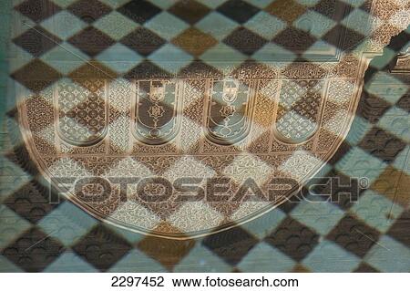 Morocco, Reflections in pool in courtyard of Ben Youssef Medersa; Marrakesh View Large Photo Image Stock Image - Morocco, Reflections in pool in courtyard of Ben Youssef Medersa; Marrakesh. Fotosearch