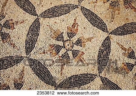 Mosaic flooring inside the Roman Baths; Djemila, Algeria View Large Photo Image Stock Image - Mosaic flooring inside the Roman Baths; Djemila, Algeria. Fotosearch