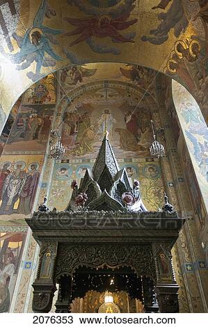 Mosaic On The Walls Inside Church Of The Savior On Spilled Blood; St. Petersburg Russia View Large Photo Image Stock Image - Mosaic On The Walls Inside Church Of The Savior On Spilled Blood; St. Petersburg Russia. Fotosearch