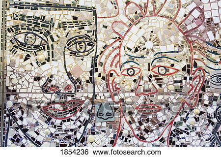 Stock Photograph - Mosaic Tiles On South Street, Philadelphia, Pennsylvania, Usa. Fotosearch