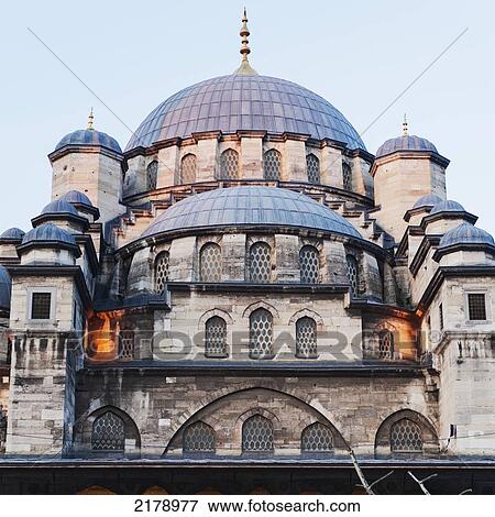 Stock Photo - Mosque Of The Valide Sultan; Istanbul Turkey. Fotosearch