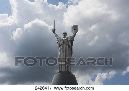 Motherland monument; Kiev, Ukraine View Large Photo Image Stock Photo - Motherland monument; Kiev, Ukraine. Fotosearch