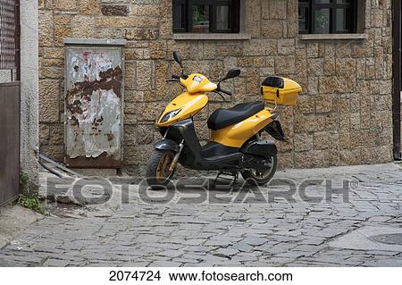 Motorcycle, Ohrid, Macedonia View Large Photo Image Picture - Motorcycle, Ohrid, Macedonia. Fotosearch