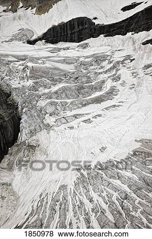 Stock Photo - Mount Assiniboine Glacier. Fotosearch
