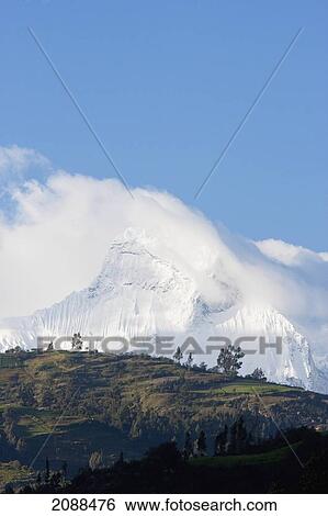 Mount Huascar View Large Photo Image Stock Photograph - Mount Huascar. Fotosearch