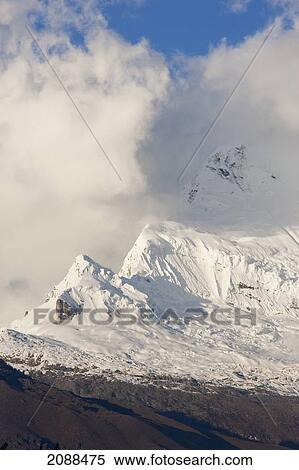 Mount Huascar View Large Photo Image Stock Photography - Mount Huascar. Fotosearch