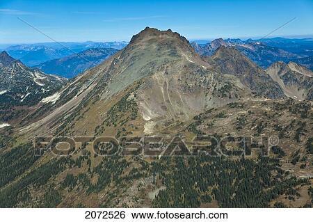 Stock Photograph - Mount Outram Near Hope, British Columbia. Fotosearch