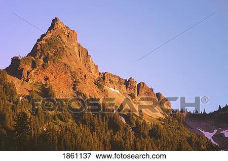 Mountain Peak View Large Photo Image Stock Photo - Mountain Peak. Fotosearch