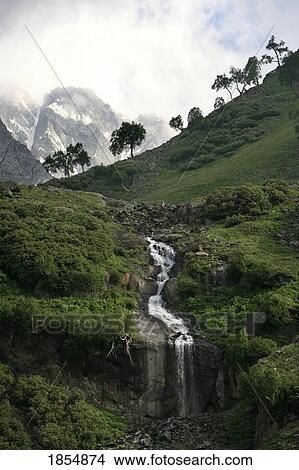 Picture - Mountain Stream. Fotosearch