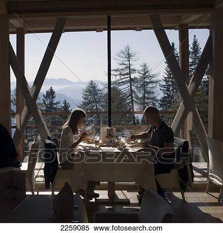 Mountain View Restaurant. Vigilius Mountain Resort Lana, South Tyrol, Italy View Large Photo Image Stock Photography - Mountain View Restaurant. Vigilius Mountain Resort Lana, South Tyrol, Italy. Fotosearch