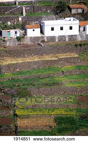 Stock Image - Mountain Village. Fotosearch