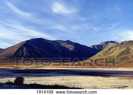 Mountains With Frost - Dempster Highway View Large Photo Image Stock Photo - Mountains With Frost - Dempster Highway. Fotosearch