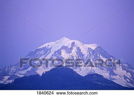 Mowich Face On Mt. Rainier; Mt Rainier National Park, Washington State, Usa View Large Photo Image Picture - Mowich Face On Mt. Rainier; Mt Rainier National Park, Washington State, Usa. Fotosearch