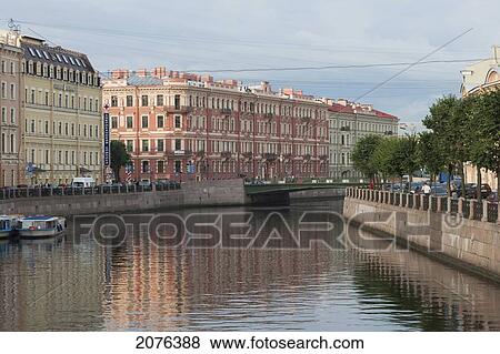 Moyka River; St. Petersburg Russia View Large Photo Image Stock Photo - Moyka River; St. Petersburg Russia. Fotosearch