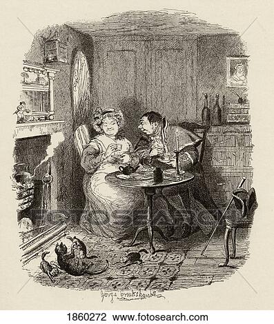 Mr. Bumble And Mrs. Corney Taking Tea. From The Book The Adventures Of Oliver Twist By Charles Dickens, With Illustrations By G. Cruikshank. Published By Chapman And Hall, London 1901. View Large Photo Image Stock Image - Mr. Bumble And Mrs. Corney Taking Tea. From The Book The Adventures Of Oliver Twist By Charles Dickens, With Illustrations By G. Cruikshank. Published By Chapman And Hall, London 1901.. Fotosearch