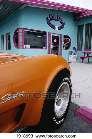 Mr D'z Diner On Route 66 View Large Photo Image Stock Image - Mr D'z Diner On Route 66. Fotosearch