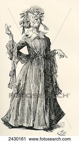 Mr. F. 's Aunt. Illustration by Harry Furniss for the Charles Dickens novel Little Dorrit, from The Testimonial Edition, published 1910. View Large Photo Image Stock Image - Mr. F. 's Aunt. Illustration by Harry Furniss for the Charles Dickens novel Little Dorrit, from The Testimonial Edition, published 1910.. Fotosearch