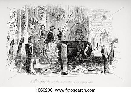 Mr. Sparkler Under A Reverse Of Circumstances. Illustration From The Charles Dickens Novel Little Dorrit By H. K. Browne Known As Phiz View Large Photo Image Stock Photograph - Mr. Sparkler Under A Reverse Of Circumstances. Illustration From The Charles Dickens Novel Little Dorrit By H. K. Browne Known As Phiz. Fotosearch