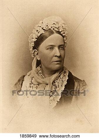 Stock Photo - Mrs. Delia Parnell, Nee Stewart, Mother Of Charles Stewart Parnell.. Fotosearch